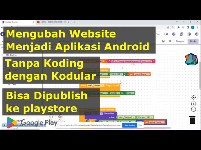 How to Turn a Website into an Android Webview App with Kodular