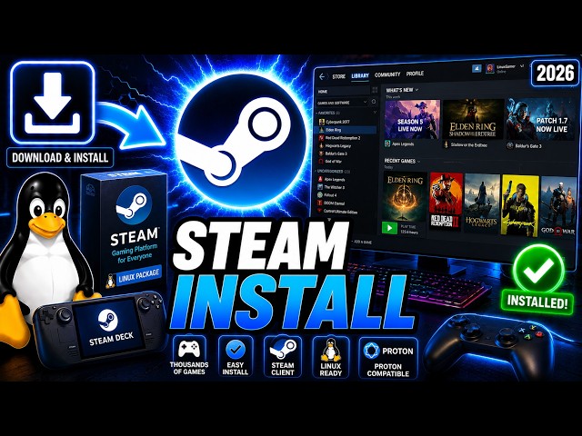 How to Install Steam on Linux (2026 Guide)