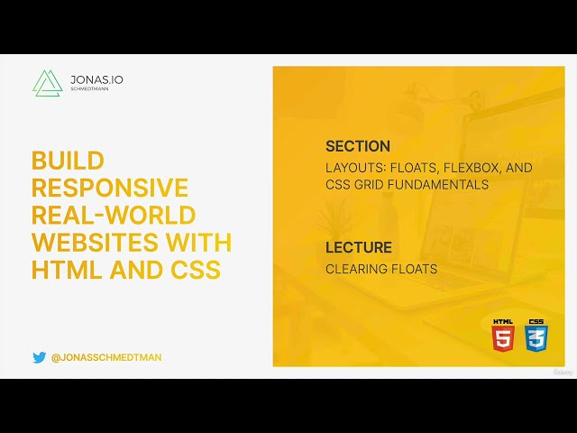 048 Clearing Floats of html css #html #css #htmlcssjavascript  #pograming