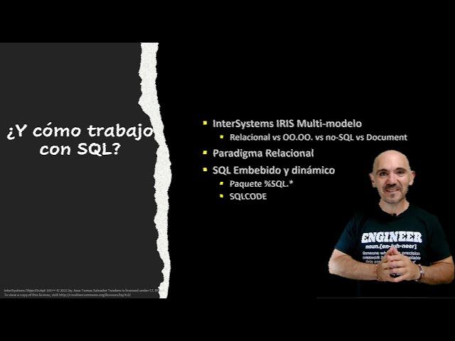 Learn ObjectScript programming [6: What About SQL?]