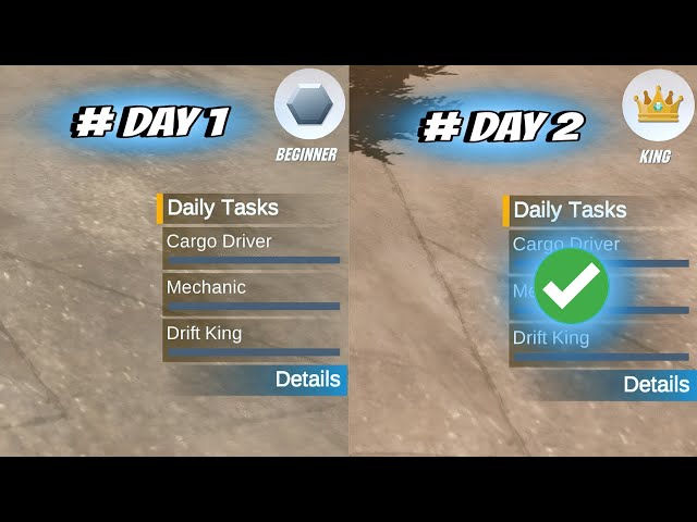 How to Complete Daily Tasks in Car Parking