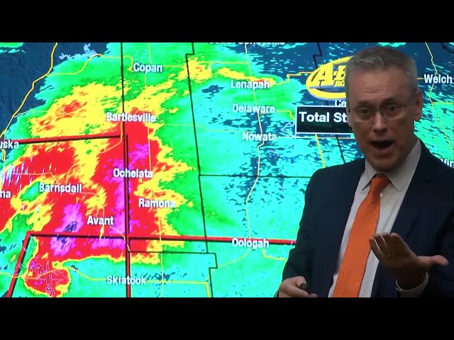 Former KXII meteorologist returns to alma mater to teach students on National Weatherperson’s Day