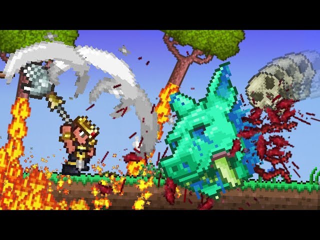 If Terraria Useless Weapons were Overpowered