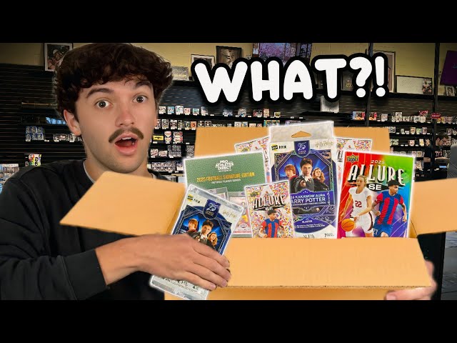 I Bought the WEIRDEST Cards at this Card Shop