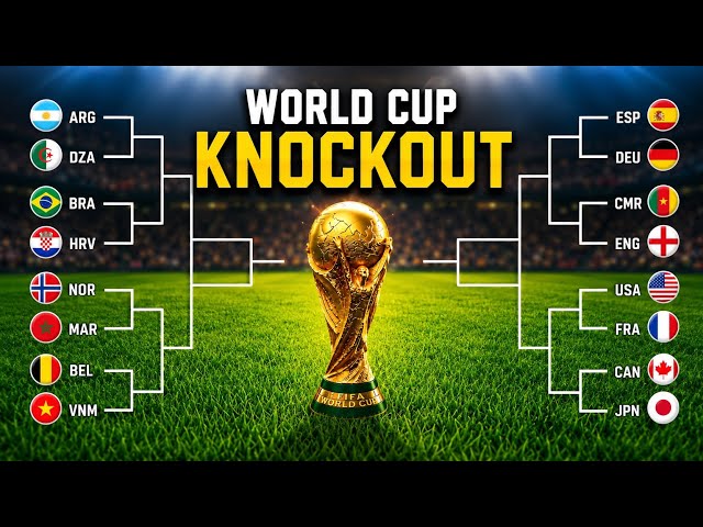 MARBLE SOCCER WORLD CUP 🏆⚽ | INSANE KNOCKOUT BATTLE! 🌍🔥