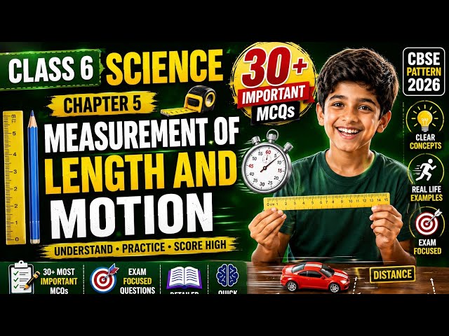 Class 6 Science | Chapter 5: Measurement of Length and Motion | NCERT Explained