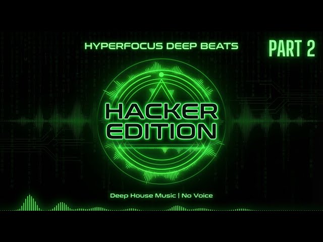 Deep Focus Tunnel 🧠 90 Min House Beats for High Productivity (Timer CC) | Part 2