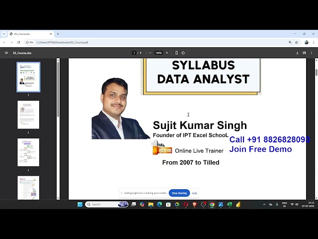 DEMO Class for Data Analysis with Excel  + VBA + Power BI + Python + SQL and Dashboard