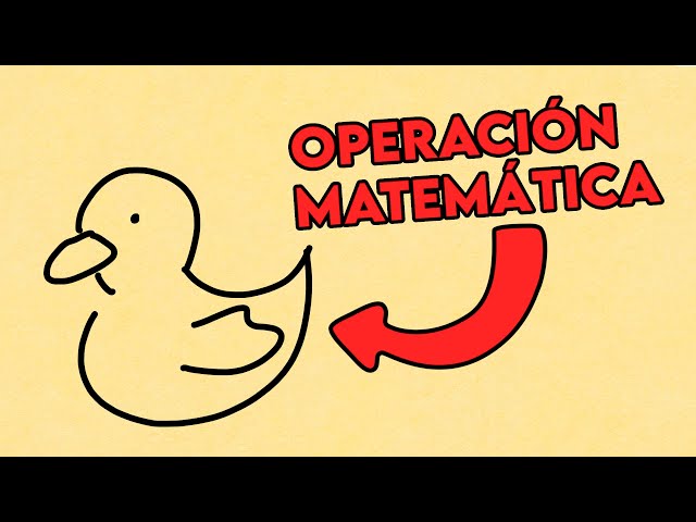 NO te enseñaron esta OPERACIÓN en la ESCUELA (ni tiene nombre)