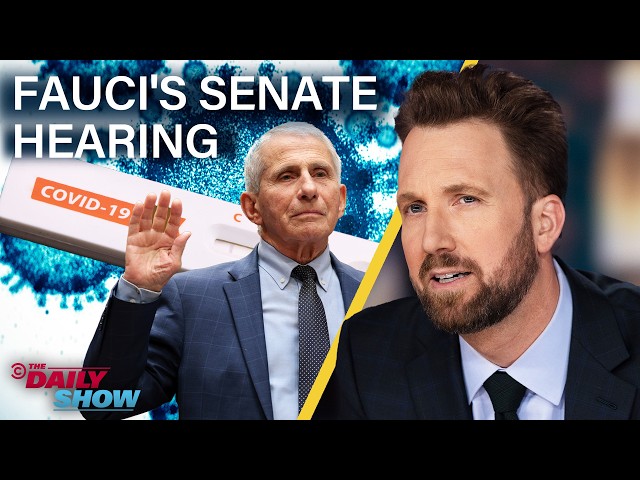 Fauci Takes the 5th Amendment While MAGA Cracks His Diary Open & Calls Him Hitler | The Daily Show
