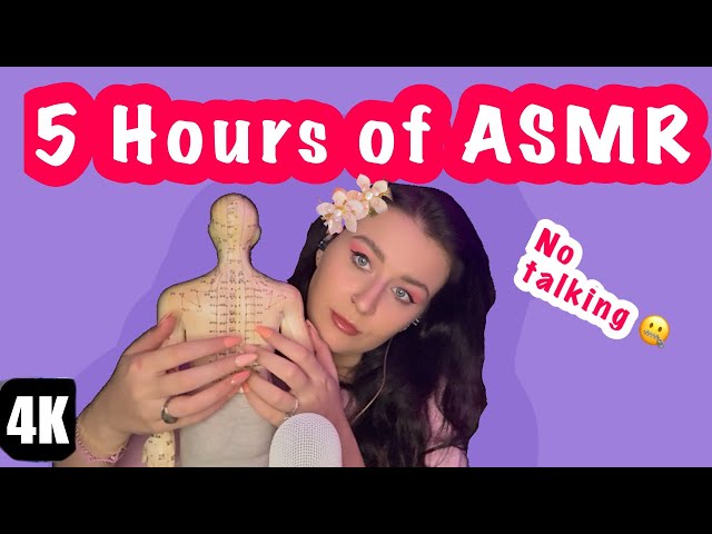 5 Hours ASMR No Talking | Deep Sleep & Relaxation | Tapping, Personal Attention & Nature Sounds