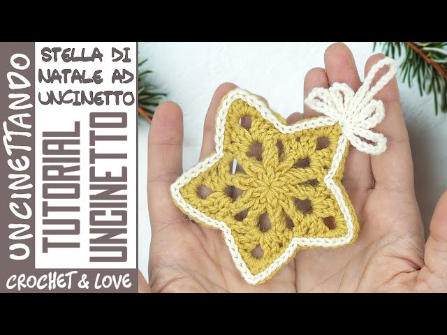 Crochet Poinsettia – Mini Christmas Decoration (Quick & Easy)