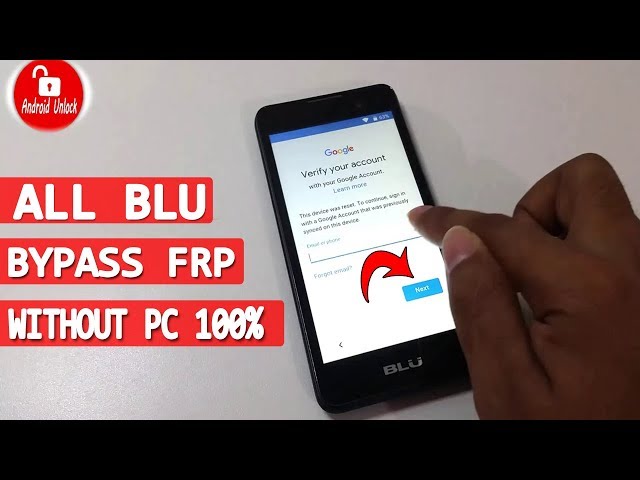 🔥 ALL BLU FRP BYPASS | WITHOUT PC | REMOVE GOOGLE ACCOUNT LOCK | #AndroidUnlock
