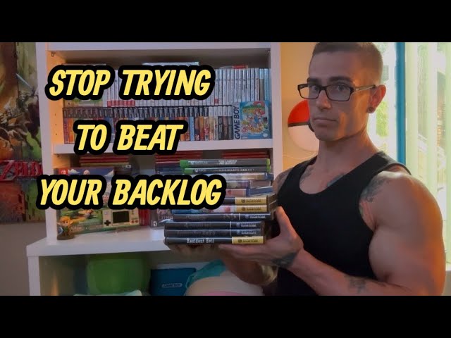 Stop Trying to Beat Your Gaming Backlog (It Doesn’t Work)