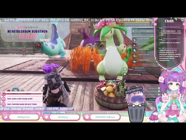 (Subathon 2026- Day 4, Pt 2; Palworld 1.0, Slow Run! Day 3, Pt 2)- Twitch VOD- (August 4, 2026)