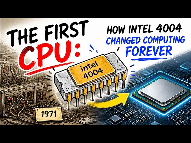The First CPU: How Intel 4004 Changed Computing Forever