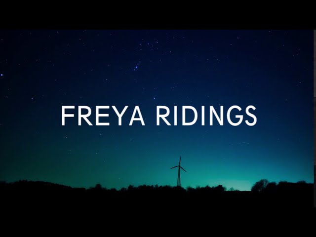 Freya Ridings - Castles Lyrics (HD)