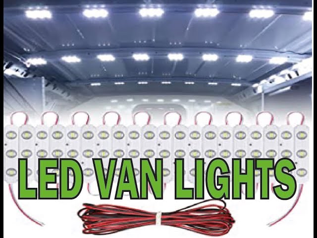 How to install Led-It LED lights in your van