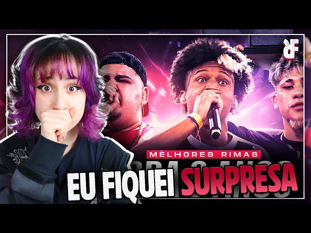 ME SURPREENDI REAGINDO a AS MELHORES RIMAS DA BDA 9 ANOS! (4k) | FERU REACT