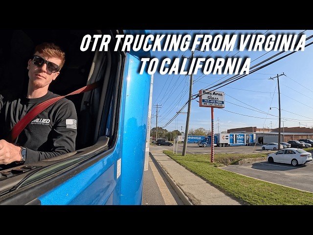 Solo Trucking Across The USA | OTR Truck Driving