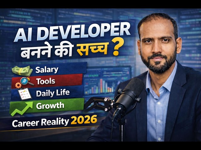 AI Developer Banoge? Pehle Yeh REALITY Dekh Lo (2026 Salary, Stress, Sach Sab Kuch)