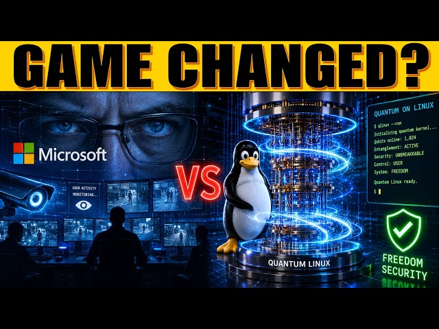 Microsoft Is Watching Everything? Quantum on Linux Just Changed the Game!