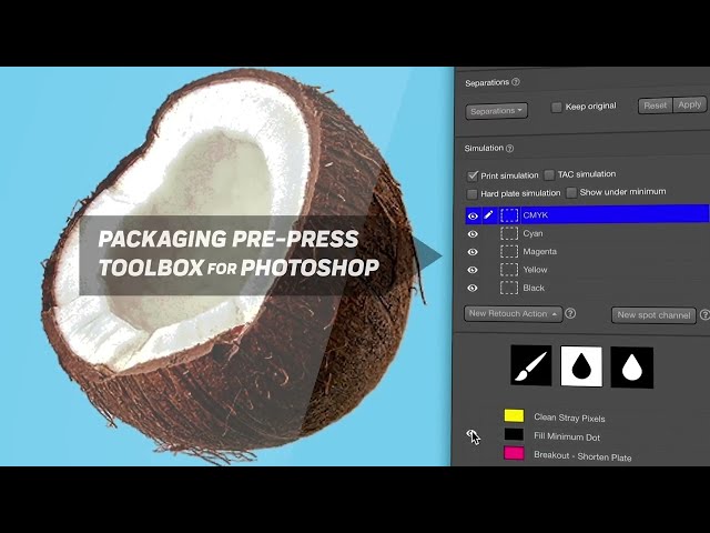 Packaging Pre-press Toolbox for Photoshop