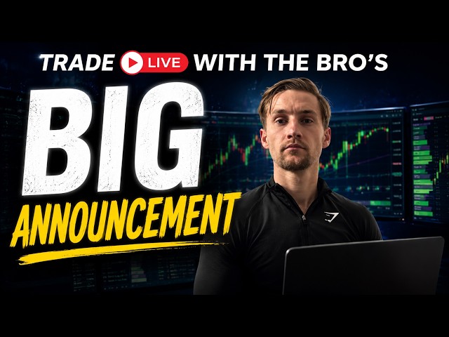 Things are about to change - Live Trading NQ W the BRO's (ORDERFLOW)