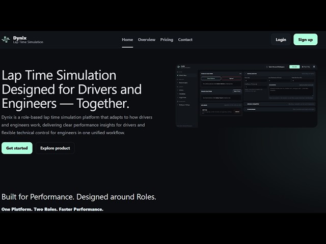 Dynix Lap Time Simulation - Tutorial
