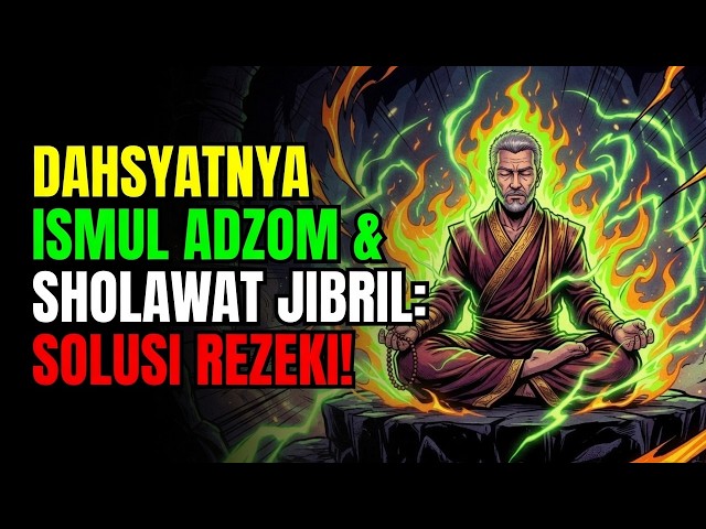 ISMUL ADZOM & JIBRIL SHOLAWAT: THE SECRET TO ABUNDANT PROSPERITY!