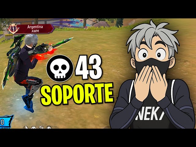 ¡ASI JUEGA UN SOPORTE CONTRA TOPS REGIONALES! 😱🔥 FREE FIRE