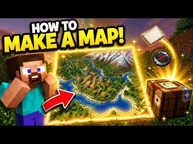 How To Make a Map in Minecraft