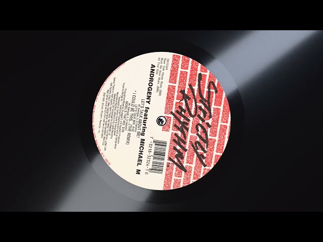 Androgeny feat. Michael M 'I Could Be This' (More's That Mix) (Strictly Rhythm, SR12324, 1995)