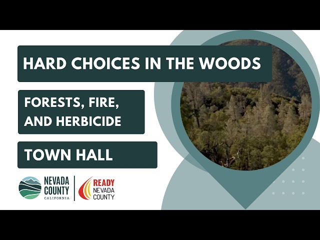 "Hard Choices in the Woods" Town Hall