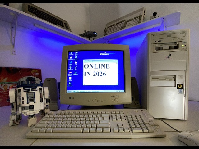 Can Windows 98 Browse the modern internet in 2026?