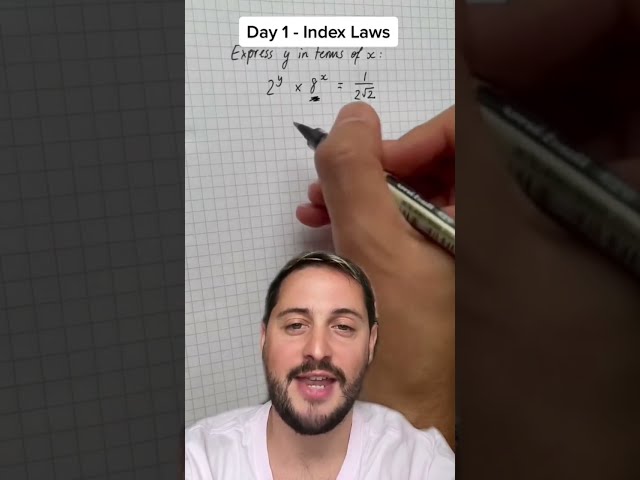 Day 1: Index Laws • 100 Days of A-Level Maths 🧮