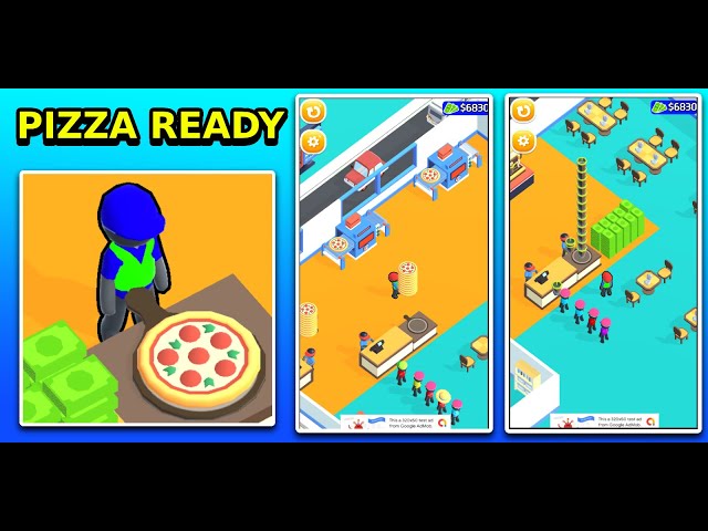 Pizza Ready 3D Idle Top Trending Game Unity Source with Admob Ads Integrated