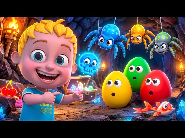 Colorful Surprise Eggs | Fun Learning Adventure With Toys For Kids | Little Star Rhymes