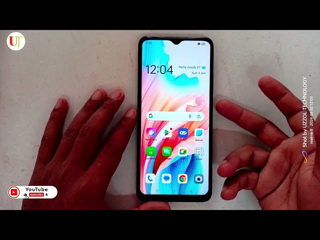 How To Oppo A18 Power Off Button Setting✅(Uzzol Technology)