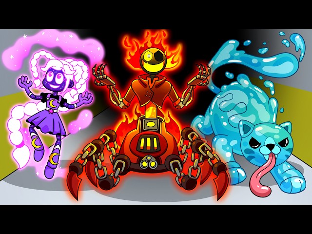 CHAPTER 5, But They're ELEMENTAL! (Poppy Playtime Animation)
