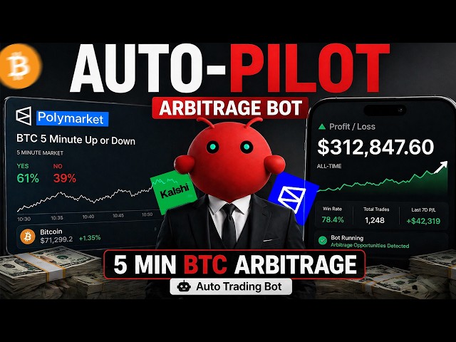 I tried "Polymarket / Kalshi" Arbitrage bot  insane results!!! $30k..