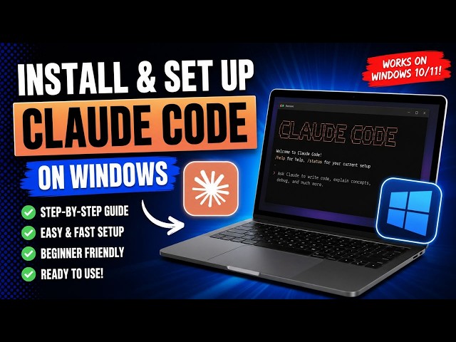 Set Up Claude Code on Windows | Claude Code on Windows! Complete Installation & Setup Guideutes