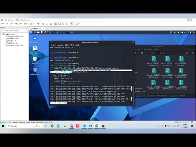 GENERACIÓN Y AUTOMATIZACIÓN DE BACKUPS EN POSTGRESQL MEDIANTE SCRIPTS SHELL.       ROQUE MILENKA💻