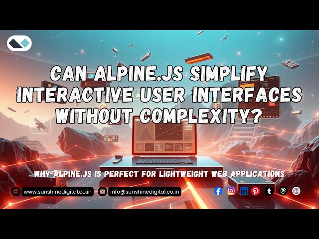 Can Alpine.js Simplify Interactive User Interfaces Without Complexity?