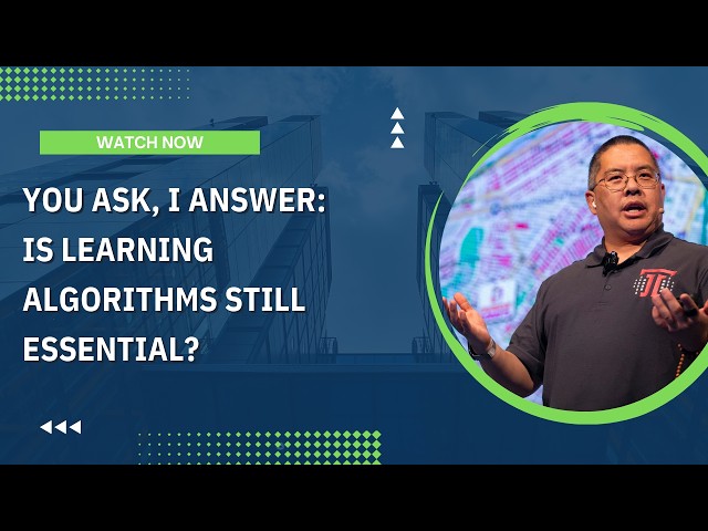 You Ask, I Answer: Is Learning Algorithms Still Essential?