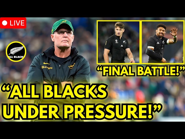All Blacks’ Final Battle: 9 Players Return Home Before Springboks Showdown in Baltimore#allblack