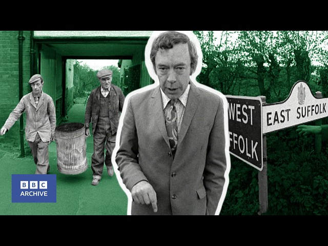 1971: EAST and WEST SUFFOLK's Bizarre Boundary | Nationwide | Weird and Wonderful | BBC Archive