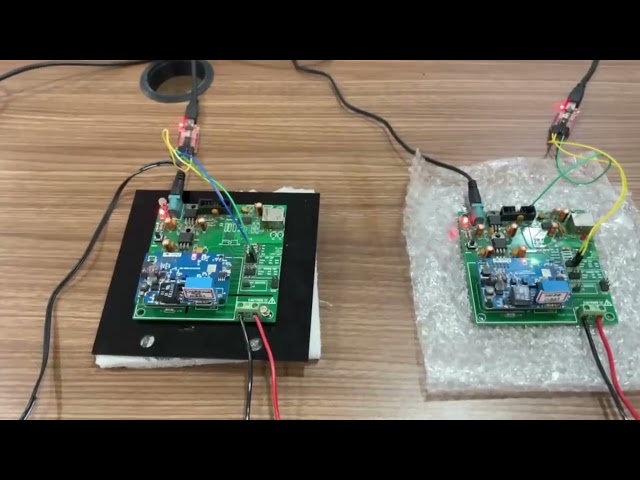 Power Line Carrier Communication (PLCC) Demo