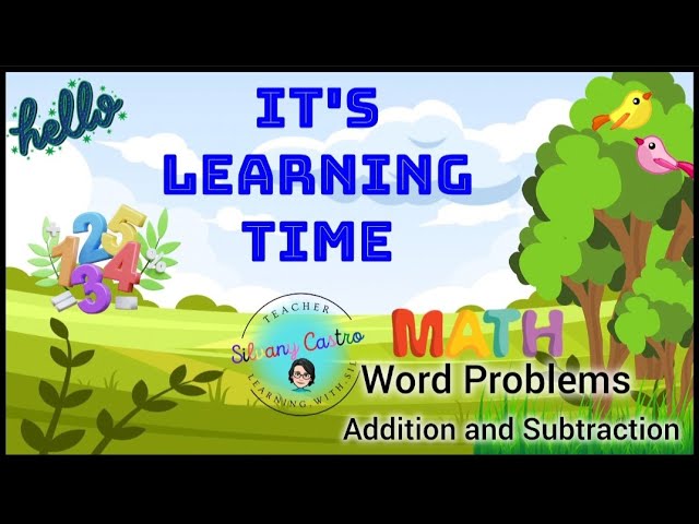 Math Word Problems for Kids | 1st Grade