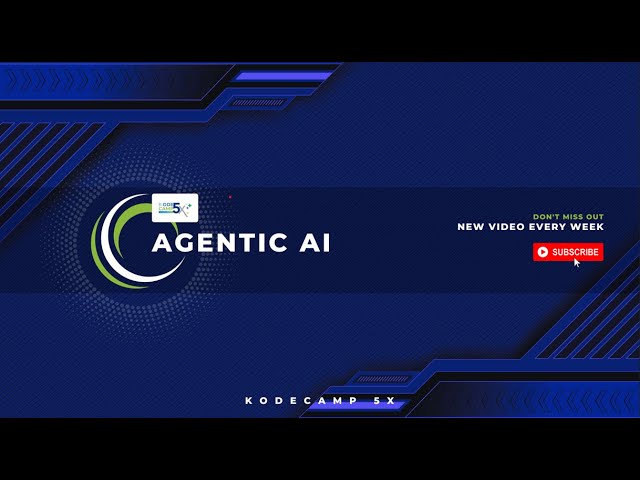 KodeCamp 5X Agentic AI Class 14 - Orchestrating AI Agents with LangGraph 3